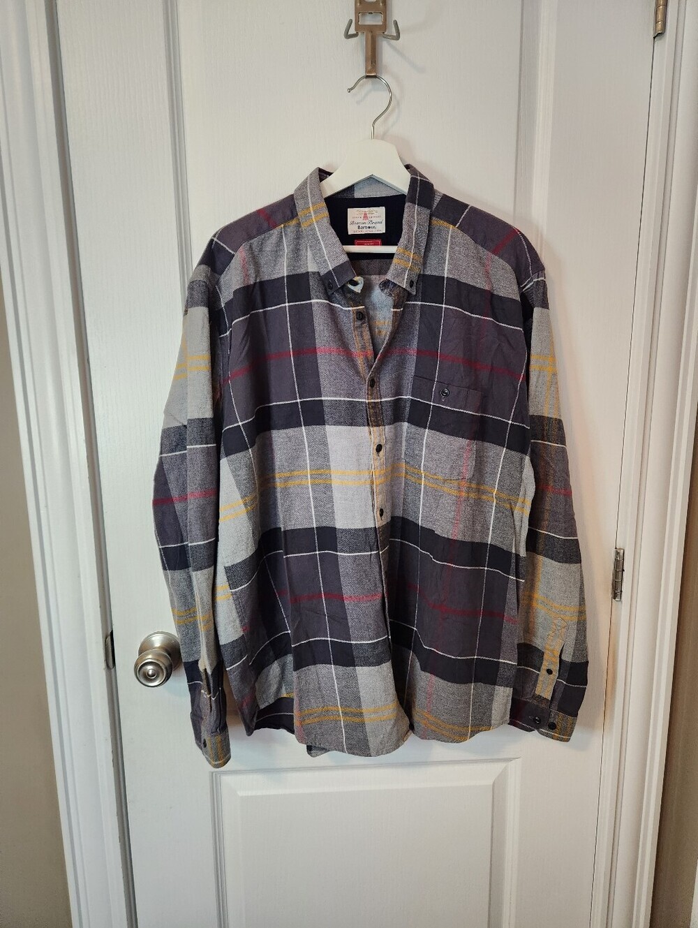 Men's Barbour Beacon Brand Button Up Size XL